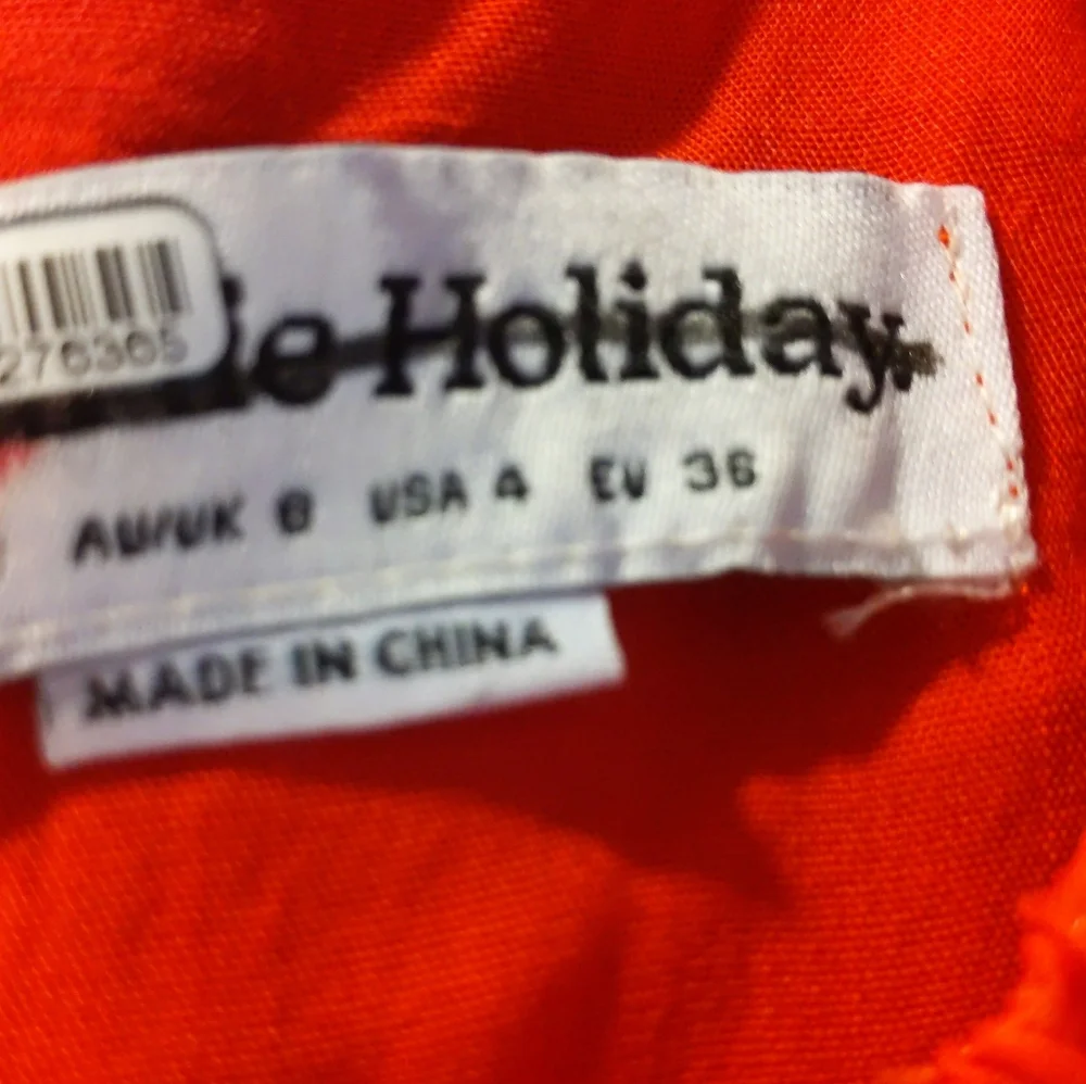 Charlie Holiday Red & Grey Ruched Floral Dress - Picture 7 of 8